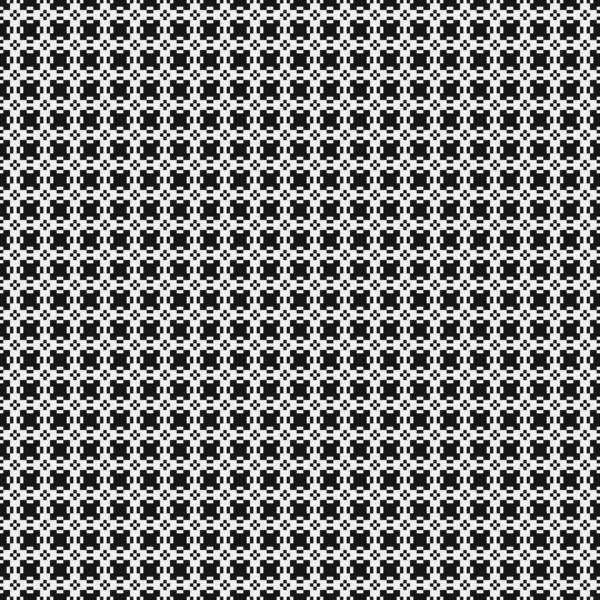 Patrón Sin Costura Con Líneas Blanco Negro Ilustración Vectorial — Archivo Imágenes Vectoriales