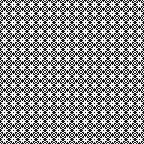 Abstract Cross Pattern Dots Illustrazione Generativa Arte Computazionale — Vettoriale Stock