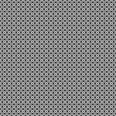 Noktalı siyah ve beyaz haç desenleri üretici sanat çizimleri