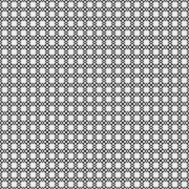 Siyah ve beyaz çizgileri olan kusursuz desen, vektör illüstrasyonu