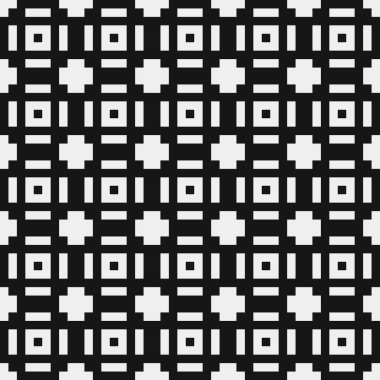 Noktalı siyah ve beyaz haç desenleri üretici sanat çizimleri