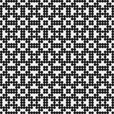 Soyut Geometrik Desen, üretken hesaplama sanatı çizimi