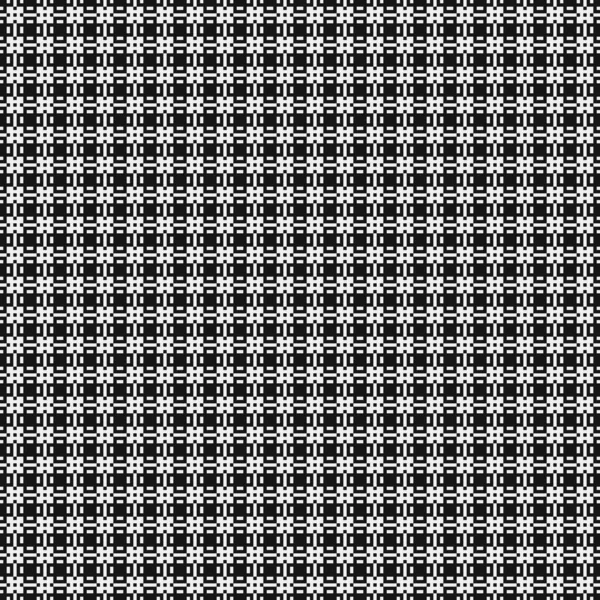 Seamless Pattern Black White Lines Vector Illustration — Stock Vector