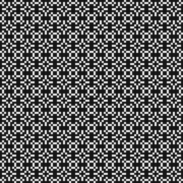 ベクトル図黒と白のクロスパターンの背景 — ストックベクタ