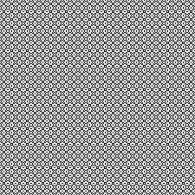 Soyut Geometrik Desen, üretken hesaplama sanatı çizimi