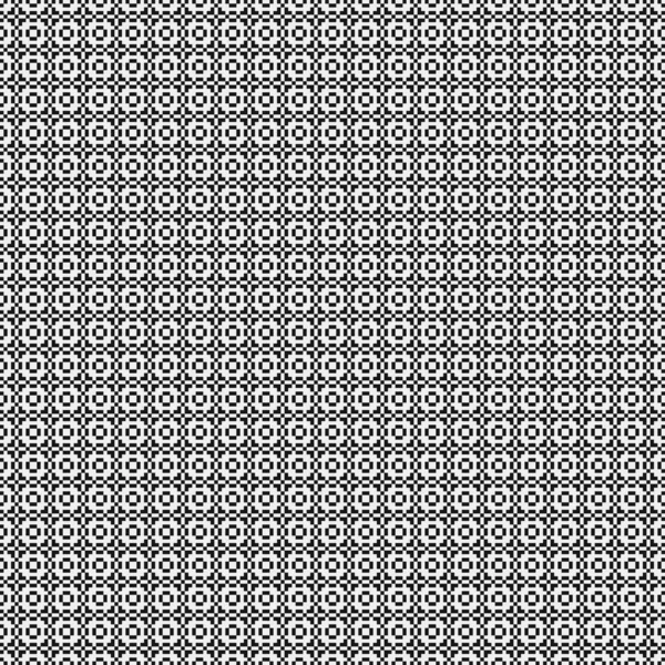 Streszczenie Cross Pattern Dots Generative Computational Art Ilustracja — Wektor stockowy