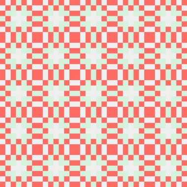 Soyut çapraz desenli logo üretken hesaplama sanatı çizimi 