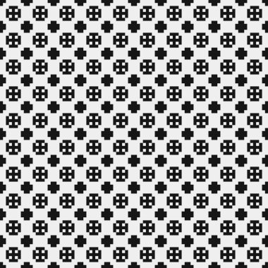 vektör çizimi, siyah ve beyaz çapraz desen arkaplanı