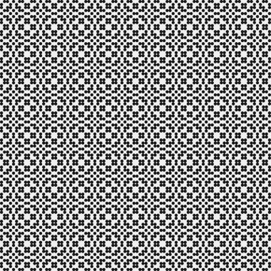 Soyut Çapraz Düzen. Noktalı arka plan. Geometrik Vektör İllüstrasyonu