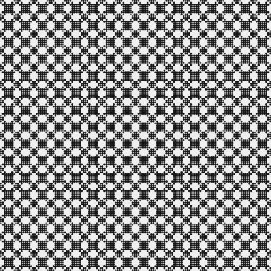 Soyut Geometrik Desen, üretken hesaplama sanatı çizimi