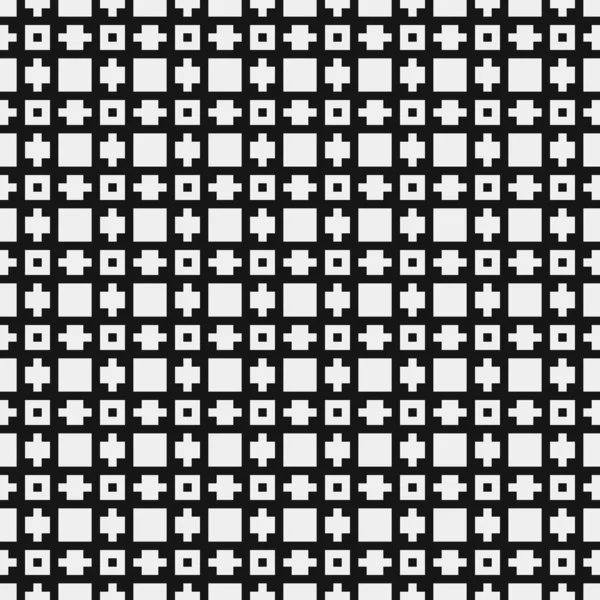 Astratto Croce Pattern Dots Logo Arte Computazionale Generativa Illustrazione — Vettoriale Stock