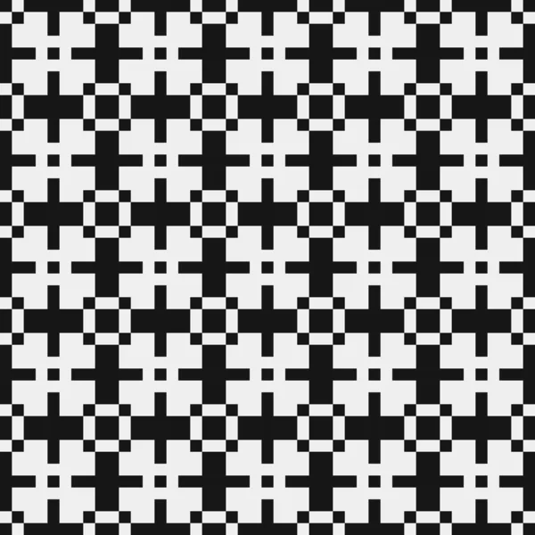 Streszczenie Cross Pattern Dots Generative Computational Art Ilustracja — Wektor stockowy