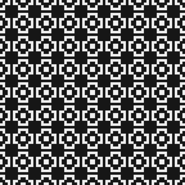 Abstract Cross Pattern Dots Illustration Générative Art Numérique — Image vectorielle