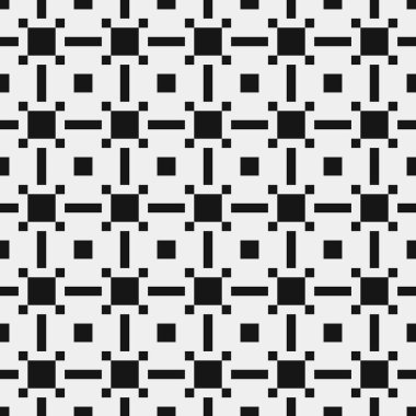 Noktalı siyah ve beyaz haç desenleri üretici sanat çizimleri