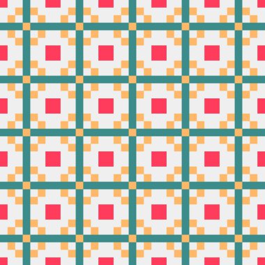 Soyut çapraz desenli logo üretken hesaplama sanatı çizimi