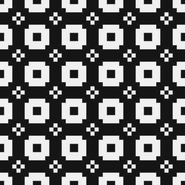 vektör çizimi, siyah ve beyaz çapraz desen arkaplanı