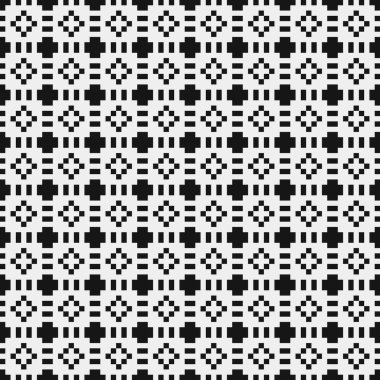 vektör çizimi, siyah ve beyaz çapraz desen arkaplanı