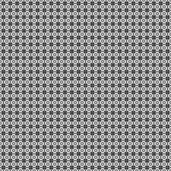 矢量插图 黑白交叉图案背景 — 图库矢量图片