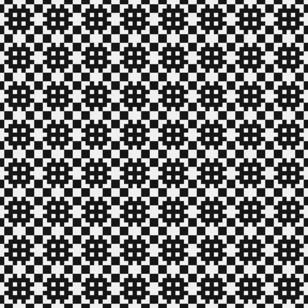 Papier Peint Vectoriel Fond Motif Noir Blanc — Image vectorielle