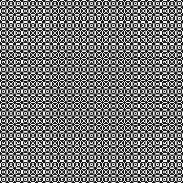 Abstrakt Cross Pattern Dots Generativ Beräkningskonst Illustration — Stock vektor