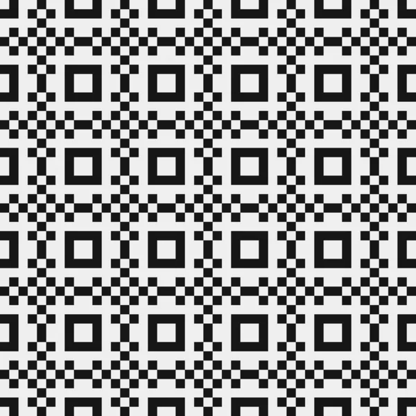 Abstrakt Cross Pattern Dots Generativ Beräkningskonst Illustration — Stock vektor