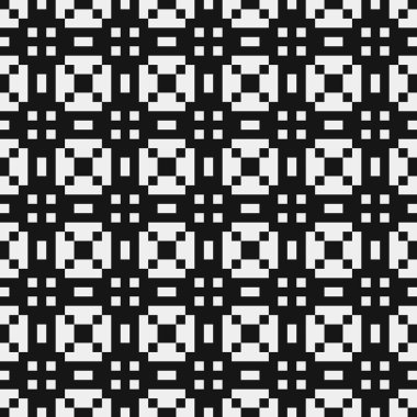 Siyah ve beyaz çizgileri olan kusursuz desen, vektör illüstrasyonu