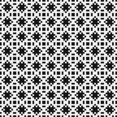 vektör çizimi, siyah ve beyaz çapraz desen arkaplanı