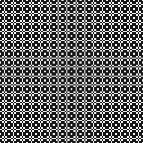 Illustration Vectorielle Fond Motif Croix Noir Blanc — Image vectorielle
