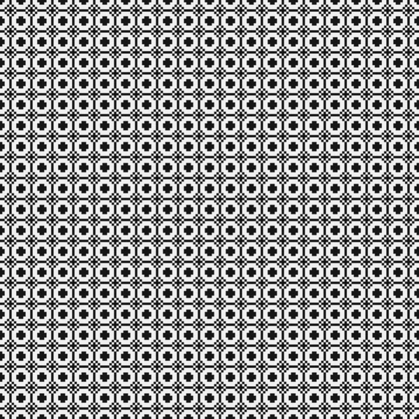 Abstract Cross Pattern Dots Generatieve Computer Illustratie — Stockvector