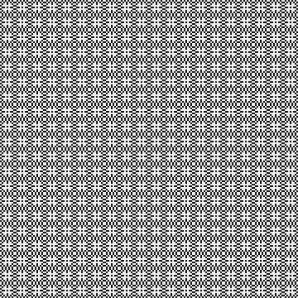Абстрактный Крест Шаблон Точки Логотипа Генеративного Вычислительного Искусства Иллюстрация — стоковый вектор