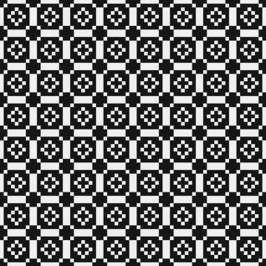 vektör çizimi, siyah ve beyaz çapraz desen arkaplanı