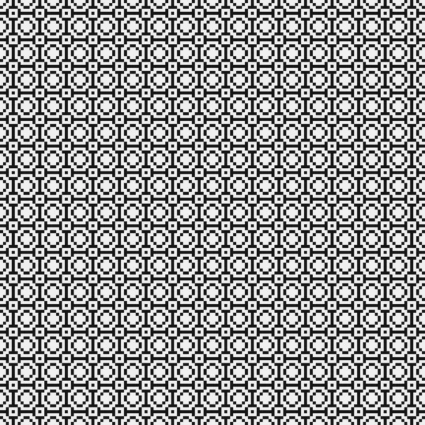 Abstract Cross Pattern Dots Generative Computational Art Illustration — Stock Vector