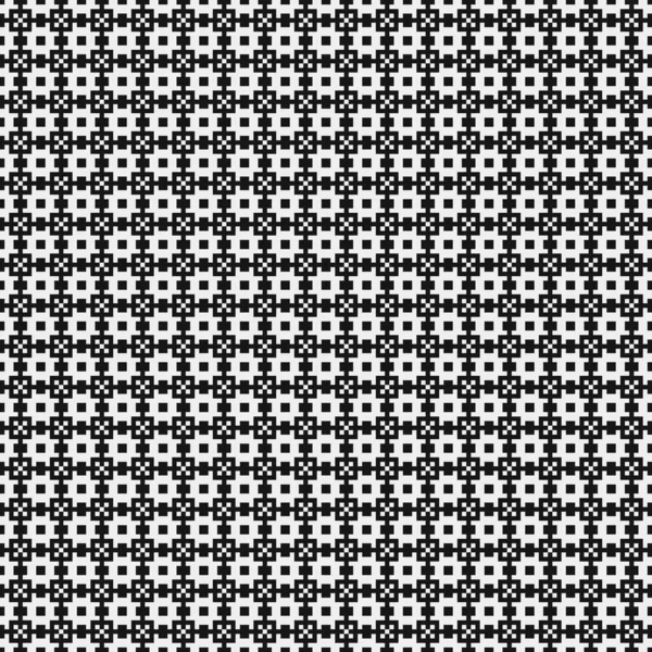 Abstrakt Cross Pattern Dots Generativ Beräkningskonst Illustration — Stock vektor