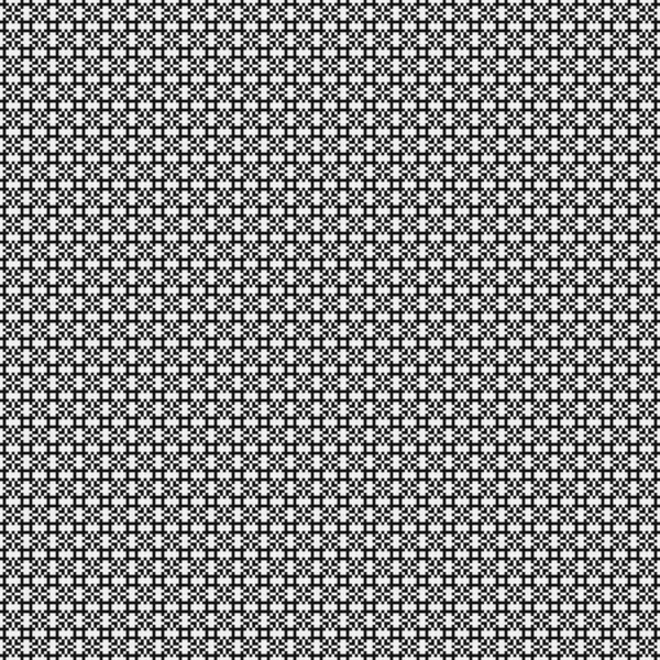 Abstract Cross Pattern Dots Illustration Générative Art Numérique — Image vectorielle