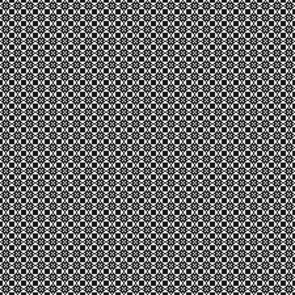 黒と白の線でシームレスなパターン ベクトルイラスト — ストックベクタ
