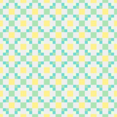 Soyut geometrik kalıp, üretken hesaplama arkaplanı 