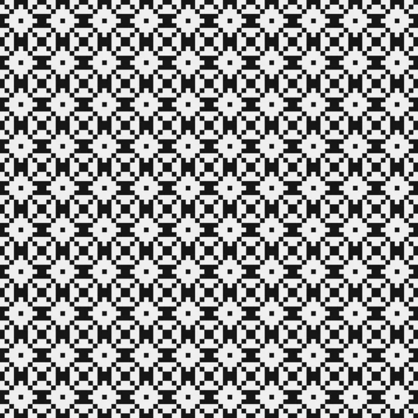 Abstrakt Cross Pattern Dots Generativ Beräkningskonst Illustration — Stock vektor