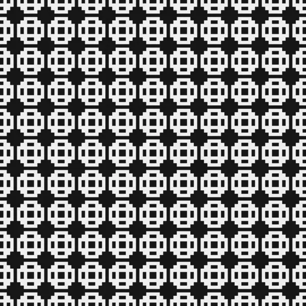 Abstract Cross Pattern Dots Ilustração Arte Computacional Gerativa — Vetor de Stock