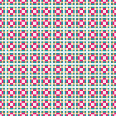 Soyut geometrik kalıp, üretken hesaplama arkaplanı 