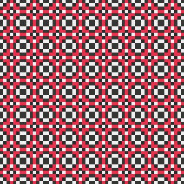 Soyut geometrik kalıp, üretken hesaplama arkaplanı 