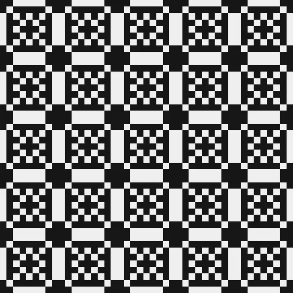 Abstract Cross Pattern Dots Illustration Générative Art Numérique — Image vectorielle