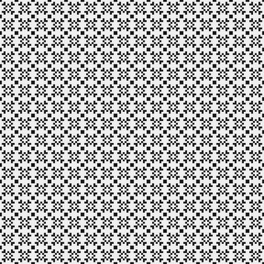 Siyah ve beyaz çizgileri olan kusursuz desen, vektör illüstrasyonu