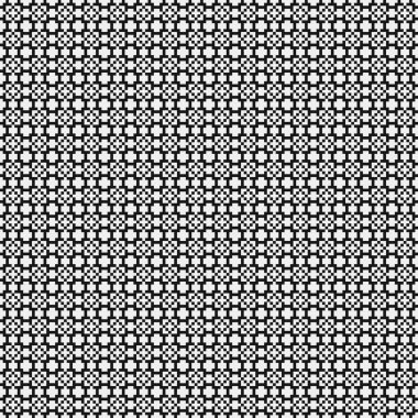 Soyut çapraz desenli logo üretken hesaplama sanatı çizimi