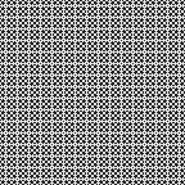 Soyut çapraz desenli logo üretken hesaplama sanatı çizimi