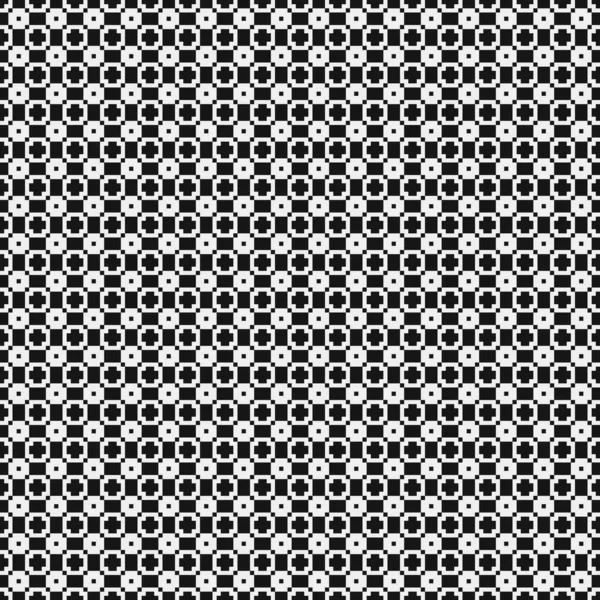 Abstract Cross Pattern Dots Ilustração Arte Computacional Gerativa — Vetor de Stock