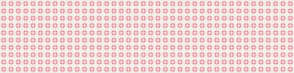 Abstraktes Kreuzmuster Mit Punkten Logo Generative Computergestützte Kunstillustration — Stockvektor