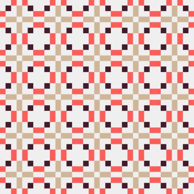 Soyut geometrik kalıp, üretken hesaplama arkaplanı 