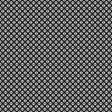 Siyah ve beyaz çizgileri olan kusursuz desen, vektör illüstrasyonu