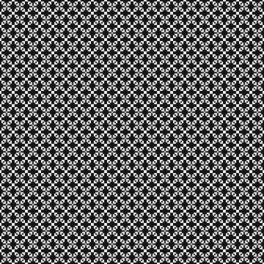 Soyut çapraz desenli logo üretken hesaplama sanatı çizimi