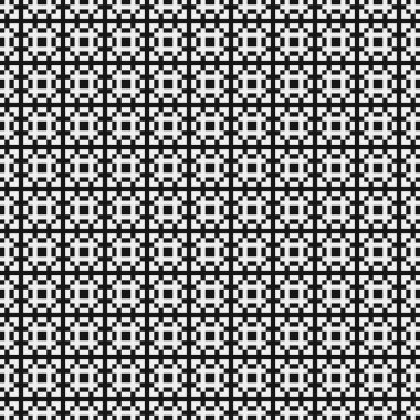 Soyut çapraz desen, logo üretken hesaplama sanatı çizimi